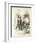 A General Blow Up - Dead Asses Kicking a Live Lion, 1874-Thomas Nast-Framed Giclee Print