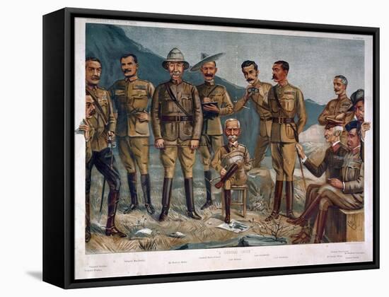 A General Group, Published by 'Vanity Fair' 1900-Leslie Matthew Ward-Framed Stretched Canvas