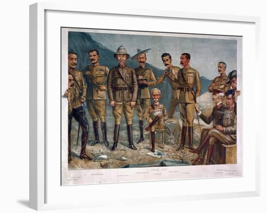 A General Group, Published by 'Vanity Fair' 1900-Leslie Matthew Ward-Framed Giclee Print