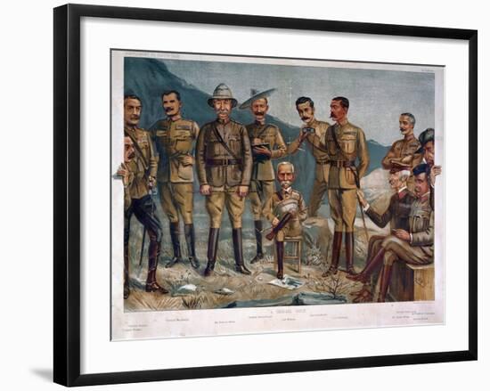 A General Group, Published by 'Vanity Fair' 1900-Leslie Matthew Ward-Framed Giclee Print