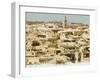 A General Panoramic View of the Rooftops of Tunis, Tunisia-null-Framed Photographic Print