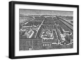 'A General Prospect of Vauxhall Gardens', c1756, (1912)-Samuel Wale-Framed Giclee Print