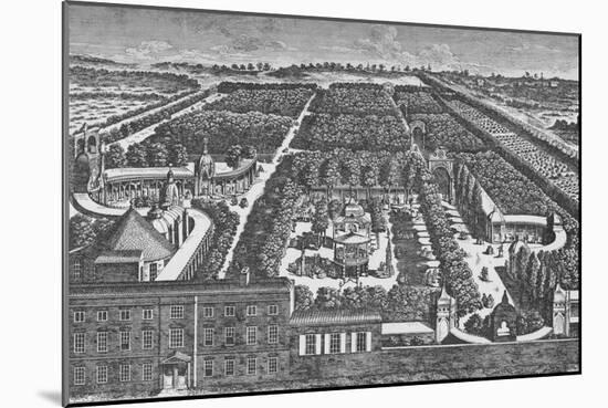 'A General Prospect of Vauxhall Gardens', c1756, (1912)-Samuel Wale-Mounted Giclee Print