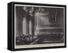 A General Session of the Cour De Cassation in Paris-null-Framed Stretched Canvas