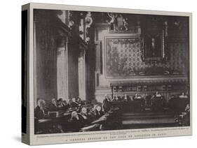 A General Session of the Cour De Cassation in Paris-null-Stretched Canvas