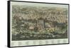 A General View of Jerusalem, 1862-Adolf Eltzner-Framed Stretched Canvas