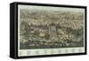 A General View of Jerusalem, 1862-Adolf Eltzner-Framed Stretched Canvas