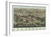 A General View of Jerusalem, 1862-Adolf Eltzner-Framed Giclee Print