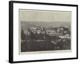 A General View of Johannesburg-null-Framed Giclee Print