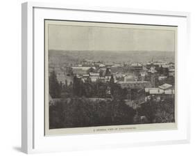 A General View of Johannesburg-null-Framed Giclee Print