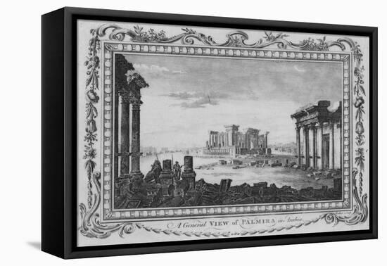 'A General View of Palmira in Arabia', c1770-Edward Rooker-Framed Stretched Canvas