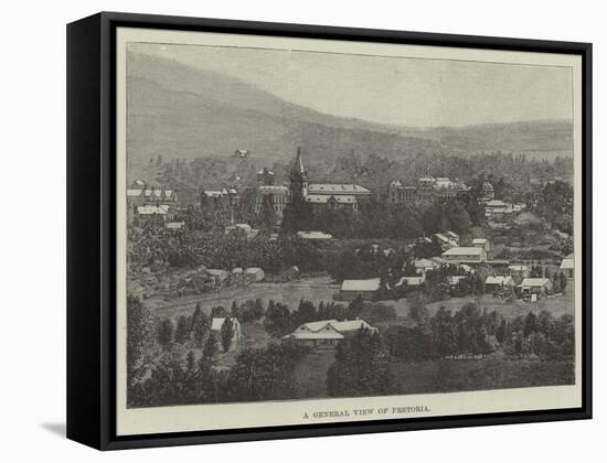 A General View of Pretoria-null-Framed Stretched Canvas