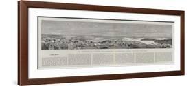 A General View of Sydney Harbour, New South Wales, Australia-null-Framed Giclee Print