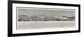 A General View of Sydney Harbour, New South Wales, Australia-null-Framed Giclee Print