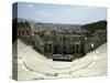 A General View of the Herod Atticus Theater at the Foot of the Acropolis Hill-null-Stretched Canvas