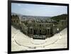 A General View of the Herod Atticus Theater at the Foot of the Acropolis Hill-null-Framed Photographic Print