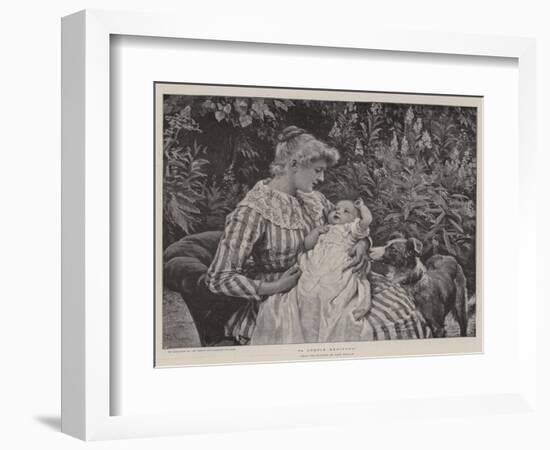 A Gentle Reminder-Frederick Morgan-Framed Giclee Print