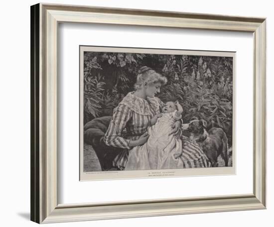 A Gentle Reminder-Frederick Morgan-Framed Giclee Print