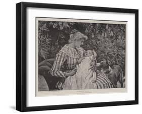 A Gentle Reminder-Frederick Morgan-Framed Giclee Print