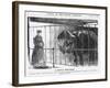 A Gentle Vegetarian, 1869-George Du Maurier-Framed Giclee Print