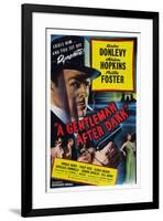 A Gentleman after Dark-null-Framed Poster