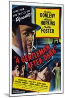 A Gentleman after Dark-null-Mounted Poster