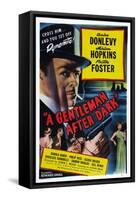 A Gentleman after Dark-null-Framed Stretched Canvas