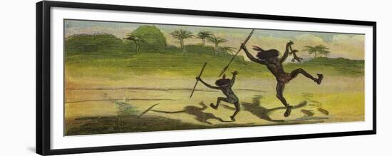 A Gentleman and a Boy are Going for Lunch and Jump for Joy-Ernest Henry Griset-Framed Giclee Print