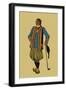 A Gentleman Breton with Club-Elizabeth Whitney Moffat-Framed Art Print