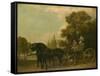 A Gentleman Driving a Lady in a Phaeton, 1787-George Stubbs-Framed Stretched Canvas