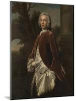 A Gentleman in a Brown Velvet Coat-Joseph Highmore-Mounted Giclee Print