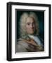 A Gentleman in a Gray Cape over a Gold-Embroidered Coat-Rosalba Giovanna Carriera-Framed Giclee Print