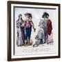 A Gentleman Leading a Country Bride,1636, and Louis XIII Creating a Knight, 1633 (1882-188)-Tamisier-Framed Giclee Print