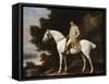 A Gentleman on a Grey Horse in a Rocky Wooded Landscape, 1781-George Stubbs-Framed Stretched Canvas
