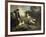 A Gentleman Reclining with a Gun and Dog and his Gamekeeper Standing Nearby-Henry Walton-Framed Giclee Print