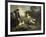 A Gentleman Reclining with a Gun and Dog and his Gamekeeper Standing Nearby-Henry Walton-Framed Giclee Print