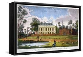 A Gentleman's Seat on Stockwell Common, Lambeth, London, 1792-null-Framed Stretched Canvas