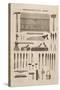 A Gentleman's Tool Chest, from the Catalogue of Cutler and Co. (Engraving)-English-Stretched Canvas