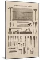 A Gentleman's Tool Chest, from the Catalogue of Cutler and Co. (Engraving)-English-Mounted Giclee Print