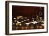 A Gentlemans Table-Claude Raguet Hirst-Framed Giclee Print