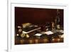 A Gentlemans Table-Claude Raguet Hirst-Framed Giclee Print