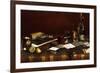 A Gentlemans Table-Claude Raguet Hirst-Framed Giclee Print