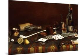 A Gentlemans Table-Claude Raguet Hirst-Mounted Giclee Print