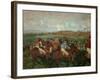 A Gentlemen's Race, Before the Start, 1862 and 1882-Edgar Degas-Framed Giclee Print