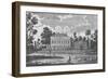 A Gentlemens Seat on Stockwell Common, 1792, (1912)-null-Framed Giclee Print