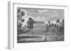 A Gentlemens Seat on Stockwell Common, 1792, (1912)-null-Framed Giclee Print