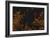 A George I Gilt-Gesso and Black and Gilt-Japanned Dressing Table-null-Framed Giclee Print