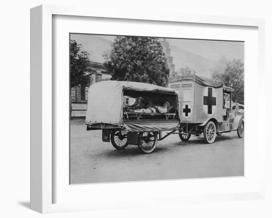 A German Ambulance, Eastern Front, World War I, 1915-null-Framed Giclee Print