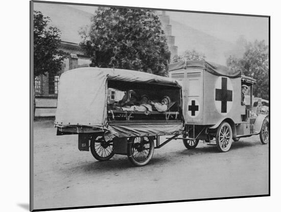 A German Ambulance, Eastern Front, World War I, 1915-null-Mounted Giclee Print