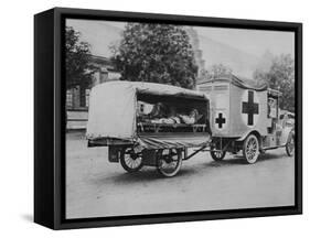 A German Ambulance, Eastern Front, World War I, 1915-null-Framed Stretched Canvas